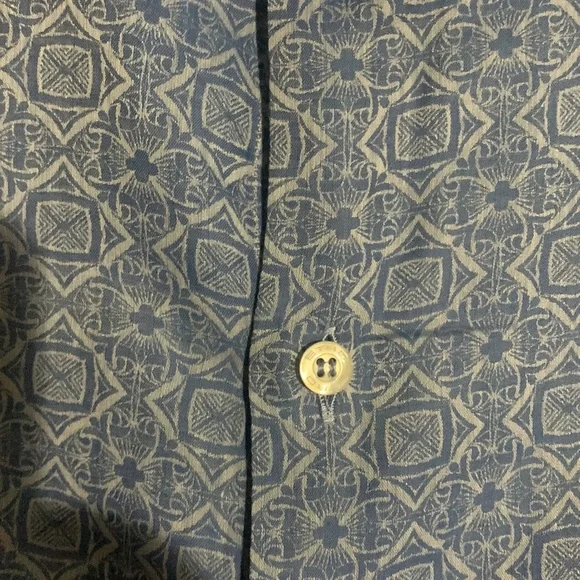 Etro Shirt Men. Blue Size 40 - Picture 6 of 6